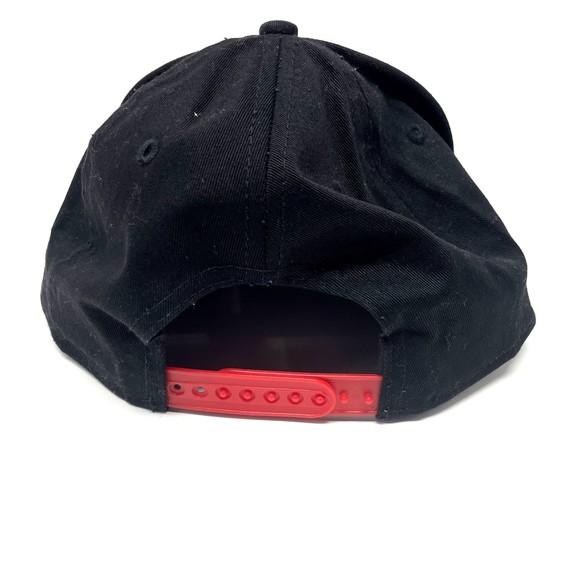Chicago Bulls New Era Snapback Hat Black / White / Red‎ One Size - Picture 4 of 5